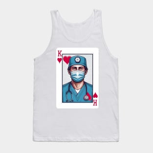 Doctor Playing Card Tank Top